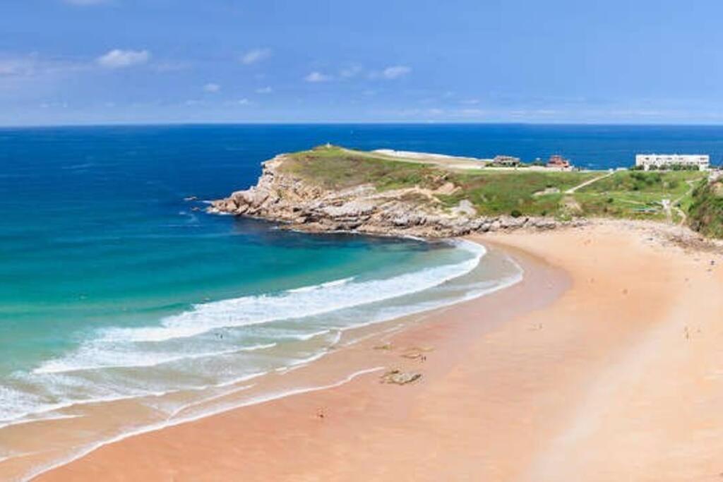 Apartamento Sunset Con Vistas Playa De Los Locos Suances Exteriör bild