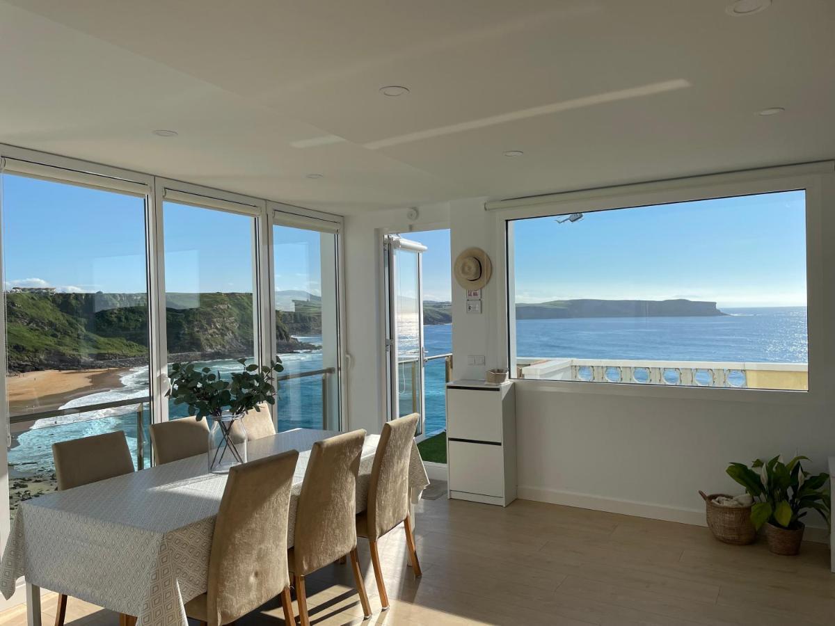 Apartamento Sunset Con Vistas Playa De Los Locos Suances Exteriör bild