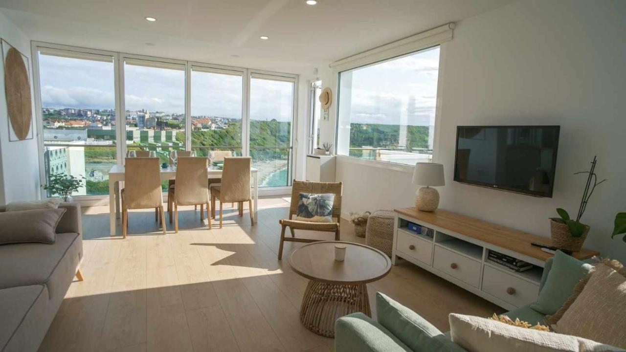 Apartamento Sunset Con Vistas Playa De Los Locos Suances Exteriör bild