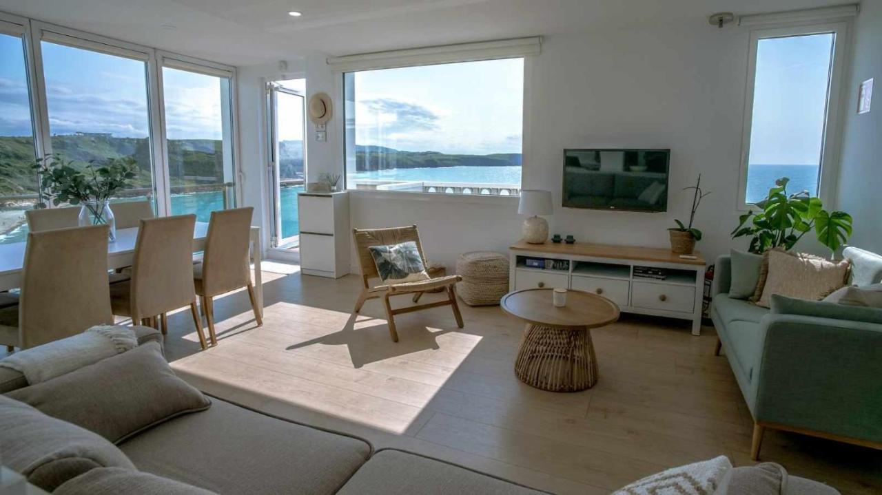 Apartamento Sunset Con Vistas Playa De Los Locos Suances Exteriör bild