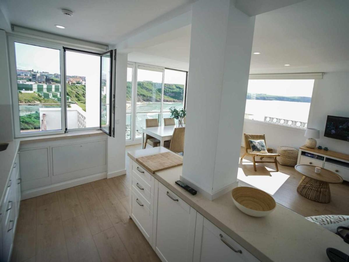Apartamento Sunset Con Vistas Playa De Los Locos Suances Exteriör bild